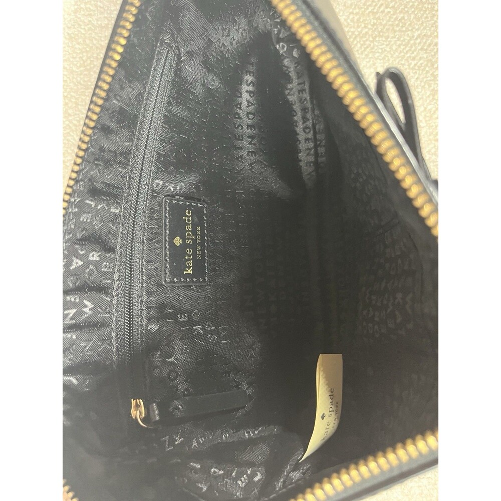 Kate Spade New York Sawyer Street Declan Black Leather Crossbody Bag - Picture 11 of 13